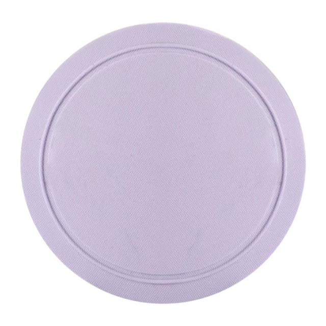 YoGold Circular Bath Towel Powerful Mud-Removing And Pain-Free Exfoliating Towel Large Washable Round Makeup Sponge Applicator for Face Cleaning Purple