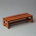 thumbnail image 5 of REACHISE Mini House Bench Ornament Wooden Bench Model Ornament Mini Wood Bench Adornment, 5 of 9