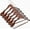 Brown, variant on Wide Shoulder Wooden Suit Hangers with Non-Slip Pants Bar & 360 ° Swivel Hook - Smooth Finish Coat Hangers for Men and Women - Heavy Duty Clothes Hanger