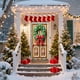 thumbnail image 4 of Seyotauo Merry Christmas Door Cover 35x71 Christmas Gift Box Present Hanging Banner Decoration Winter Holiday Bow Window Door Cover Stripes Ornaments Year Party Home Wall Outdoor, 4 of 8