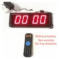 thumbnail image 2 of 2.3" Programmable 10S Countdown /up wall clock Stopwatch Remote LED Interval Timer Clock For Home Gym Fitness Fitness Equipment, 2 of 6