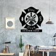 thumbnail image 4 of Handmadetneonsign Custom Firefighter Maltese Cross Metal Wall Art LED Light - Personalized Fireman, 4 of 5