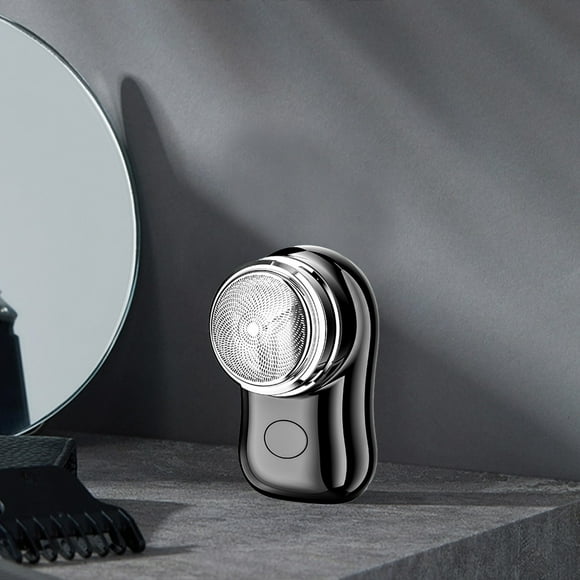 Kbndieu The Shaver Shaver for Men Pocket Size Mini Portable Shaver Wet and Dry Mens Shaver USB Rechargeable Shaver Charging Easy One-Button Use Suitable for Home,Car Home Essentials