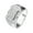 Pp1, variant on Opolski Men Finger Ring Fashion Rhinestone Inlaid Geometric Finger Ring for Wedding Party Jewelry Gift