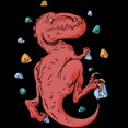 thumbnail image 3 of CafePress - Trex Indoor Rock Climbing Pajamas - Men's Dark Loose Fit Cotton Pajama Set, 3 of 7
