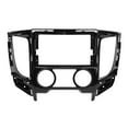 thumbnail image 3 of Navigation Panel Trim, 2DIN Car Stereo  Fascia Antiaging ABS Antiwear  For Manual AC, 3 of 8