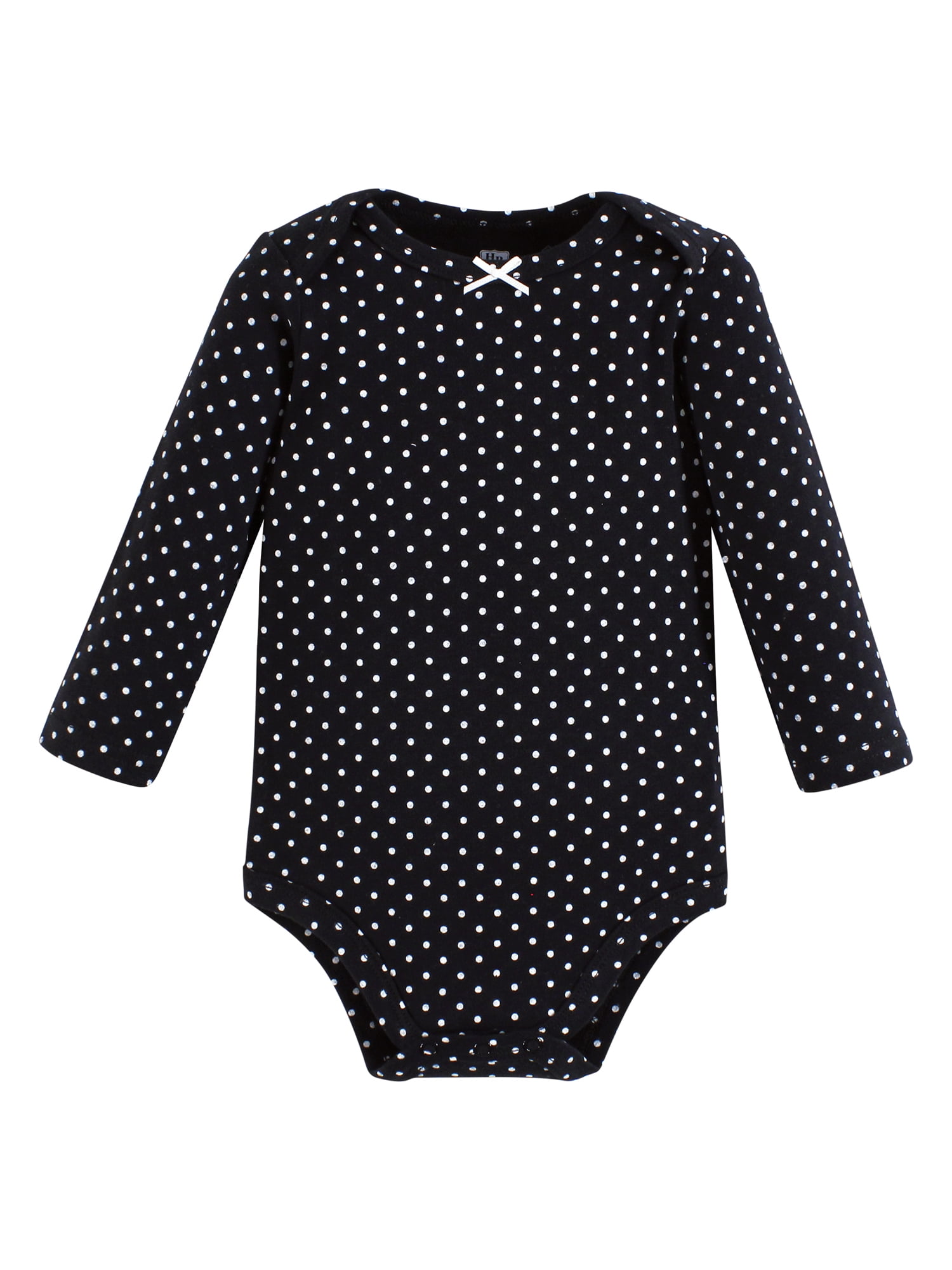 Hudson Baby Cotton Long-Sleeve Bodysuits, 5-Pack, Newborn- 24 Months