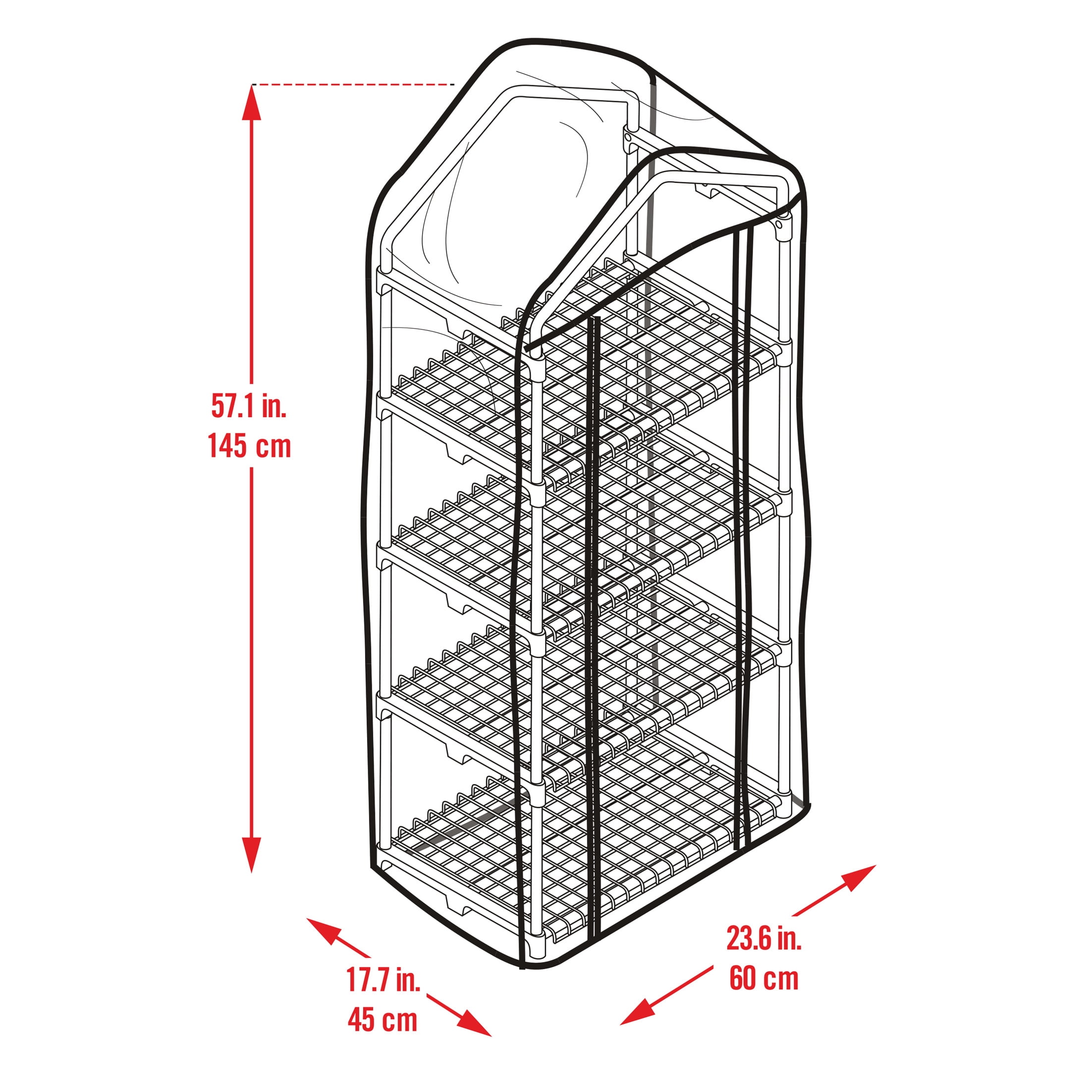 Miracle-Gro® Clear Mini Greenhouse