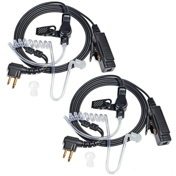 YNIBST Walkie Talkie Radio Earpiece with Mic Acoustic Tube Headset for CLS1410 XTN GTX RDX CP200 PR400 CT250