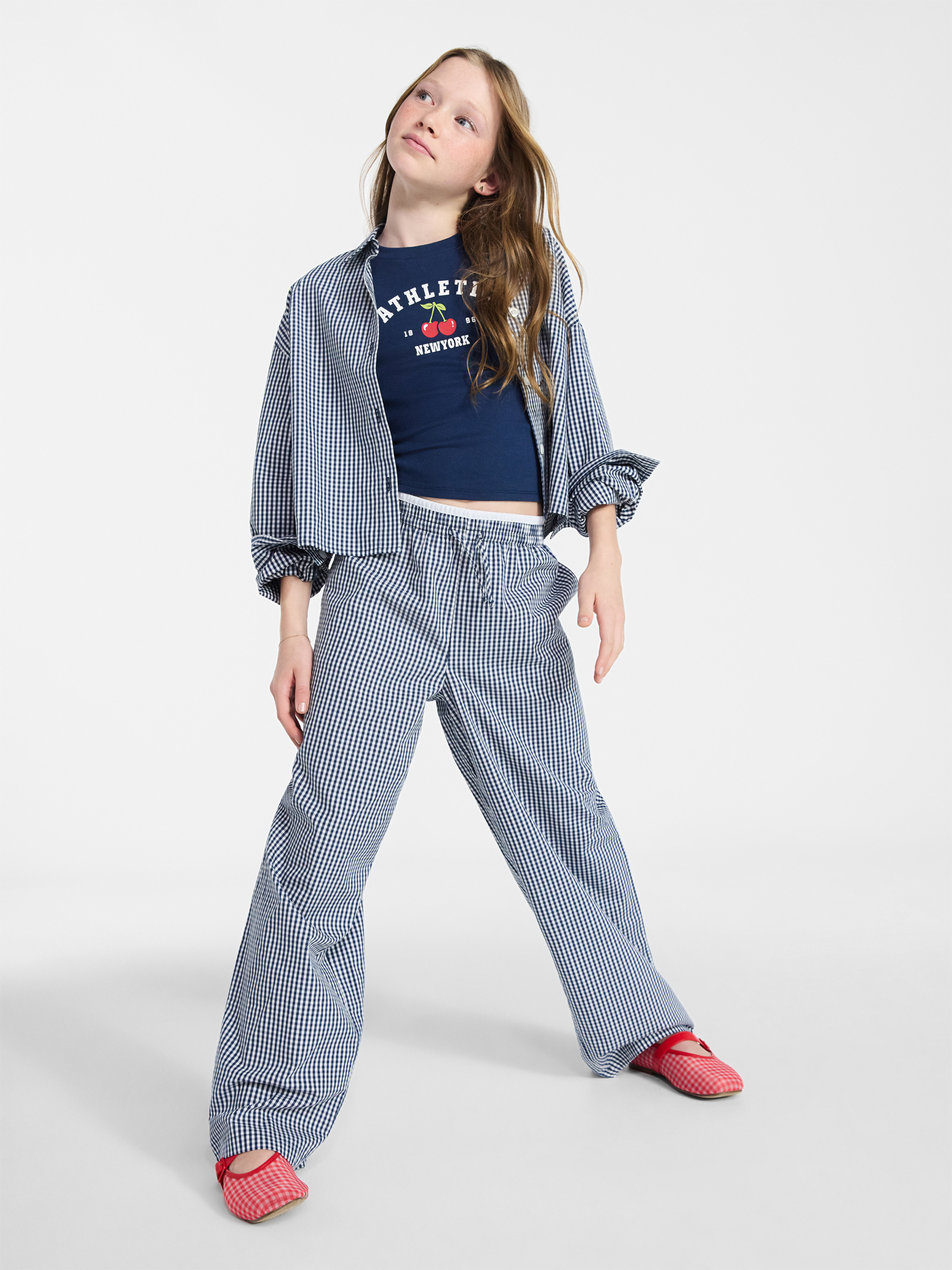 Weekend Academy Girls Cotton Boxer Pants, Sizes 4-18