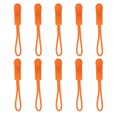 thumbnail image 1 of Maoww 10Pcs Zipper Pulls Zippers Extension Strap Slider Nylon Cord Broken Fixer Zip Rope Tag Replacement for Backpacks Jackets Orange, 1 of 7