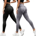 thumbnail image 2 of Mnuaqn Cellumove 3D Legging for Lipedema, Anti Cellulite for Women, Push-Up Sculpting Yoga Fitness Sport Pant Grey for Size L, 2 of 4