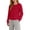 Red, variant on Coerni School Uniformal Cardigan Sweaters for Girls Cable Knit Long Sleeve Button Outerwear Lightweight Casual Kids Fall Sweater Coat