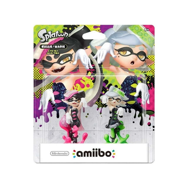 Figura Amiibo Nintendo Switch Callie y Marie