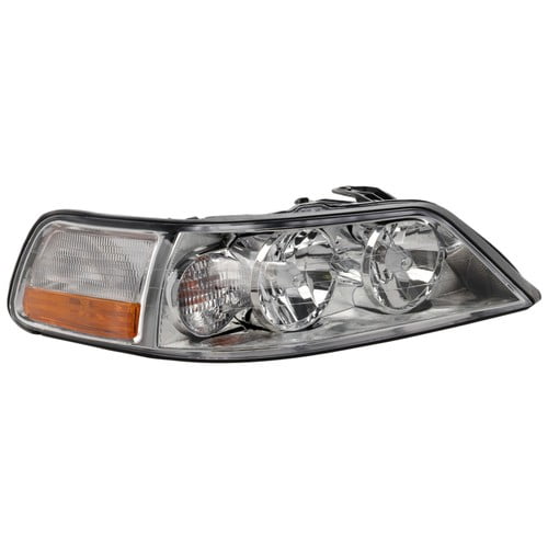 Headlight Assembly For 2005-2011 Lincoln Town Car Right Side Halogen With Bulb