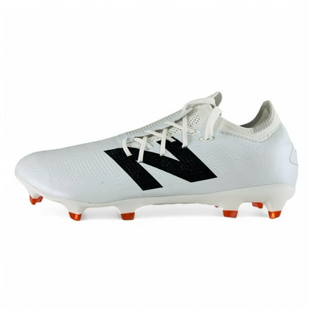 New Balance Furon Pro FG v7+ White Black True Red Men's Firm Ground Soccer Cleats SF1FW75, Men's U.S. Shoe Size 11.5