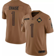 thumbnail image 1 of Cincinnati Bengals Ja'Marr Chase 2023 Salute To Service NFL Limited T-Shirt, 1 of 4