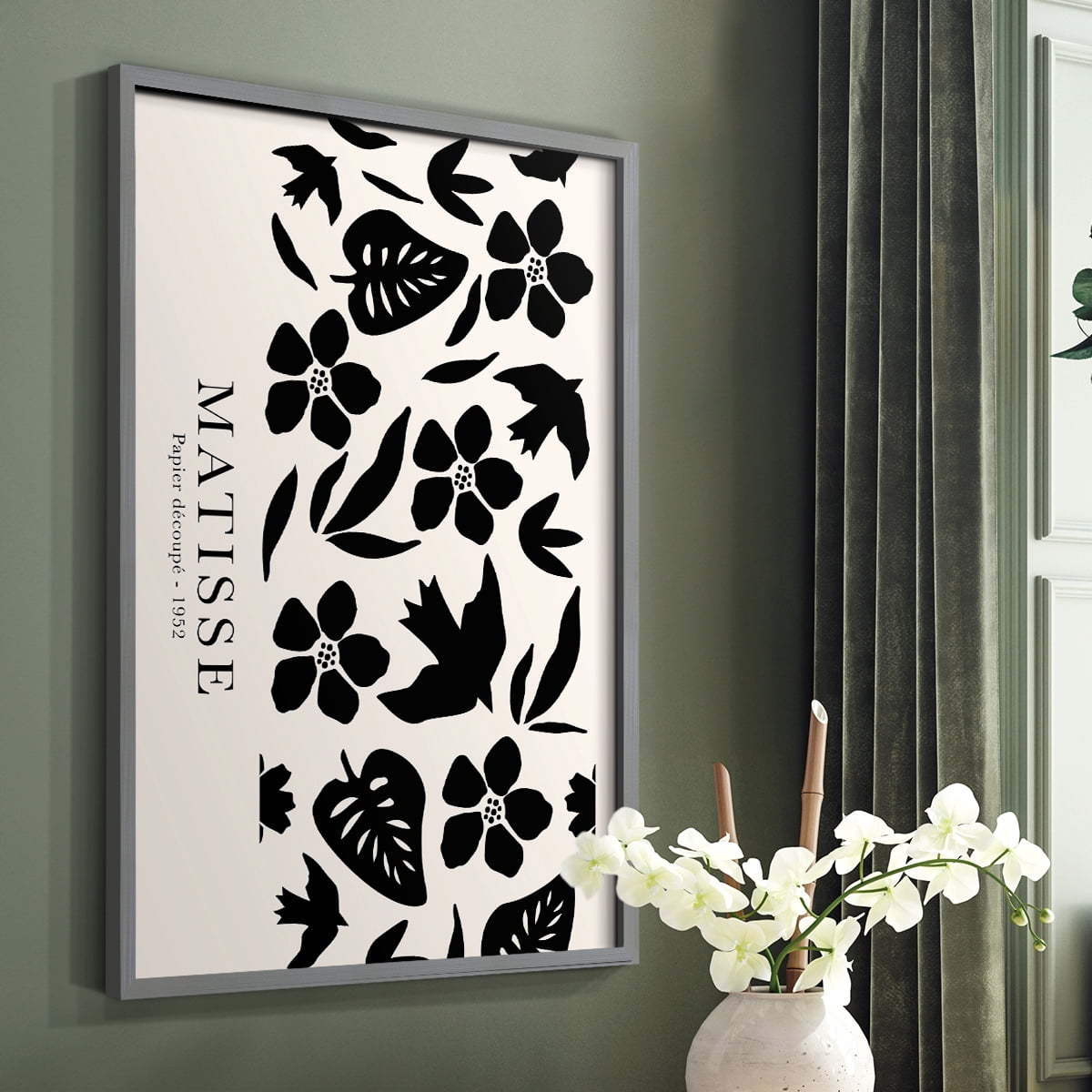 Matisse CCLXIII in Solid Wood 11 x 14 Framed Print