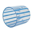 thumbnail image 4 of Mainstays by Becky G. & Alejandra 14-Ounce Short Acrylic Stripe Line Tumbler, Blue, 4 of 7