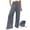 Gray, variant on Aloohaidyvio Pants Juniors,Womens Loose Wide Leg Pants High Waist Straight Pants Casual Pants