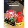 thumbnail image 4 of Kids' Electric Toy Train with Transparent Gears, Lights & Music - Universal Moving, Educational STEM Learning Toy for Toddlers 0-3 Years, Includes Screwdriver (R05 Model), Ideal for Hands-On Play &, 4 of 5