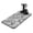 White-433, variant on Sailing Themed Dish Drying Mat with Boat Anchor Mast Helm Design – Reusable and Quick Dry Coffee Bar Mat for Coastal Kitchen Counter Decor