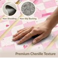 thumbnail image 6 of ODIKA 8'x10' Washable Area Rug Pencil Pink Coquette Vintage Kawaii Swirl Border School Classroom for King Size Bedroom Under Bed, Master Suite, Non-Shedding, Easy Care, 6 of 7