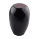 thumbnail image 3 of Speravity Perilla de palanca de cambios de coche de carreras de aluminio Universal MT 5 velocidades perilla de palanca de cambios de repuesto Manual Accesorios para motos negro Speravity VI000668-03B, 3 of 6
