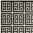 thumbnail image 5 of SAFAVIEH Montauk Alicia Geometric Cotton Area Rug, Black/Ivory, 4' x 6', 5 of 6