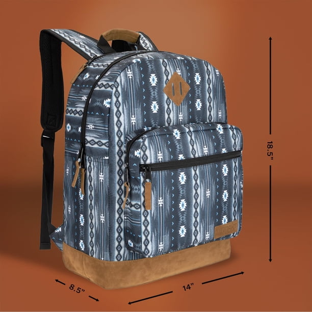Mochila Wrangler Yellowstone, robusta, resistente al agua, retro
