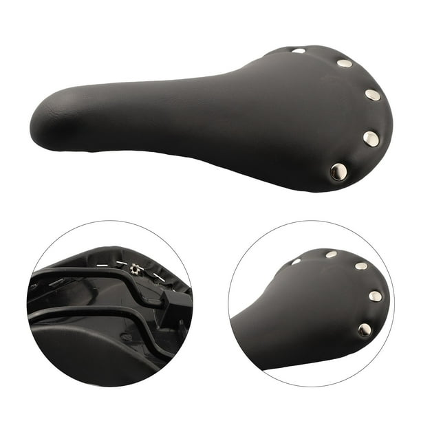 Selle De Vélo Avec Dossier Réglable – Mousse à Mémoire De Forme, Cuir PU, Confort Et Soutien Pour Tout Vélo