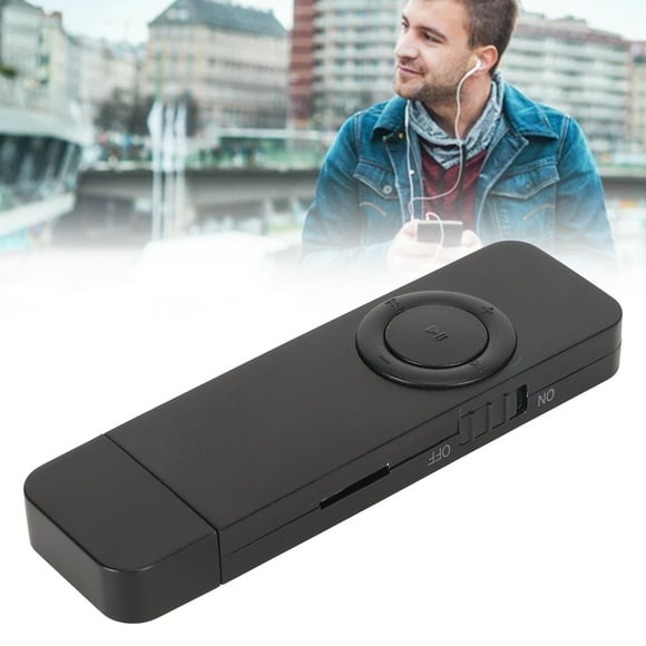 Reproductor de Música de 8GB, Altavoz Liviano Multicolor Con Auriculares Para Correr, Grabar, Gimnasio, Trotar, Deportes,
