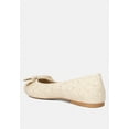 thumbnail image 3 of Cicely Jacquard Bow Embellished Ballet Flats, 3 of 11