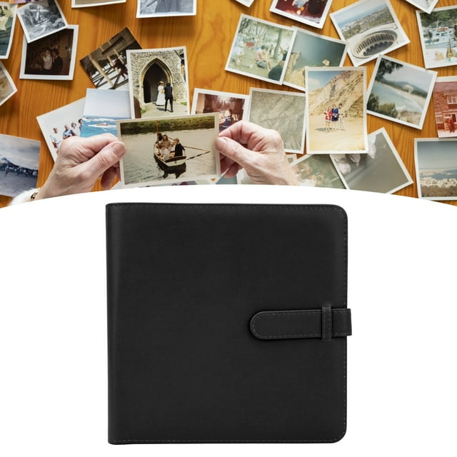 Álbum de fotos de cuero PU de 3 pulgadas 288 bolsillos gran capacidad ANGGREK Otros