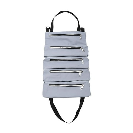 

Storage Trunks & Bag WMYBD Thick Canvas Bag Portable Tool Bag Large Capacity Multi-Function Roll Bag Wear