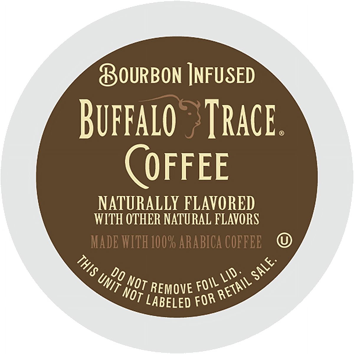 Victor Allen - Brandclub - Buffalo Trace Natural Bourbon Coffee Single  Serve Coffee Pods for Keurig K-Cup Brewers