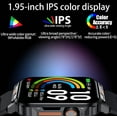 thumbnail image 4 of L81 Outdoor Sports Square Smartwatch Answer Call Big Battery Fitness Tracker Waterproof Smartwatch Men For IOS Android, 4 of 5