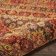 thumbnail image 3 of Nourison 8 Runner Blue/Red Jewel Area Rug JEL03, 3 of 4