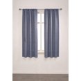 thumbnail image 1 of Mainstays Chambray Blackout 63" Window Curtains Panel Pair, 1 of 1