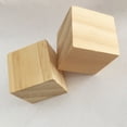thumbnail image 4 of Customizable Wood Blocks for Crafts 20 Piece Set of Unpainted Wooden Cubes, 4 of 6