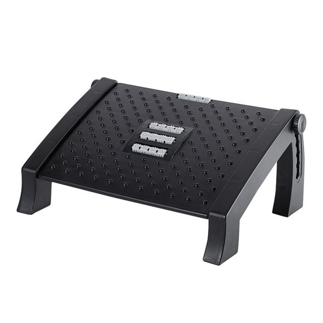 CIMAXIC 1pc Office Desk One Step Stool Footstool Adjustable Foot Rest Santd Stool,15.75"X12.2"X7.48"