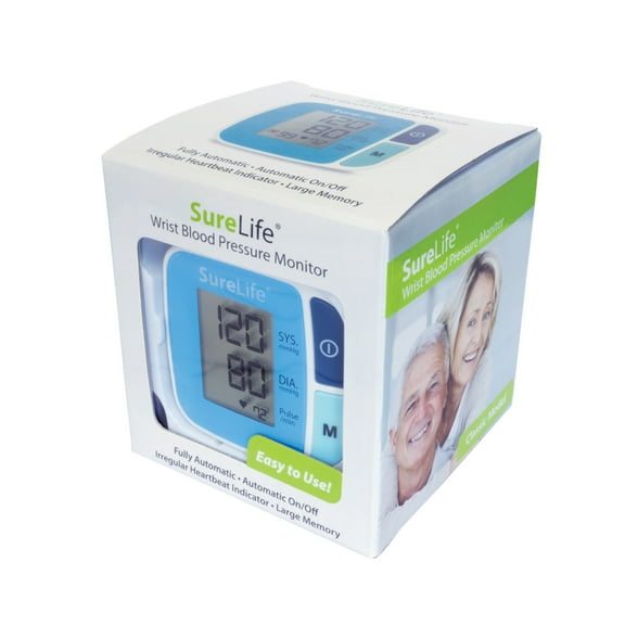 EasyTouch SureLife Wrist Blood Pressure Monitor Classic 860211