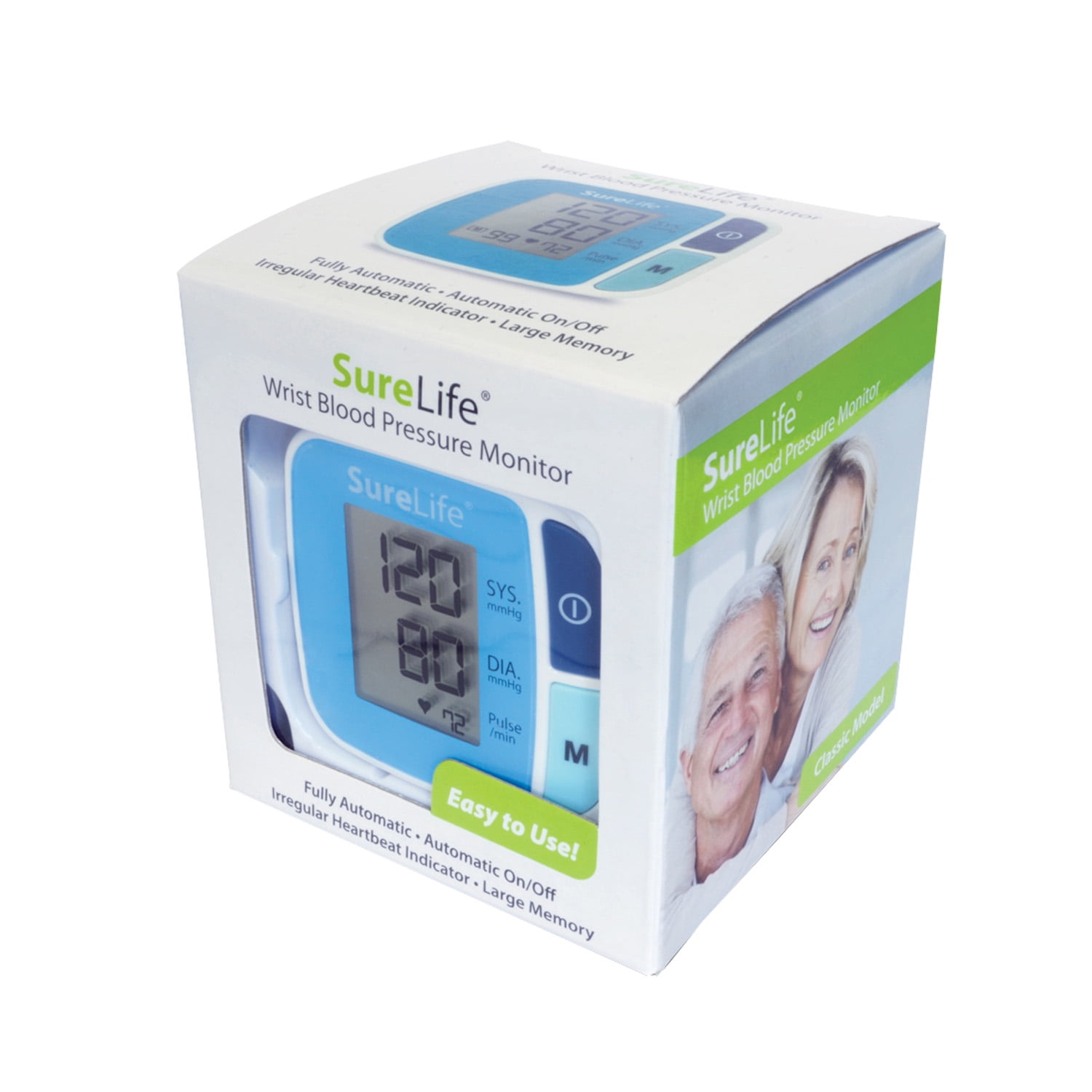 EasyTouch SureLife Wrist Blood Pressure Monitor Classic 860211