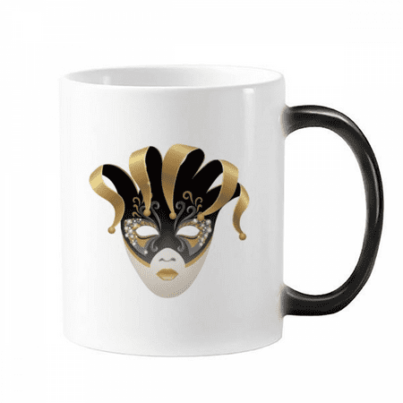 

en head happy carnival of venice changing color mug morphing heat sensitive cup with handles 350 ml