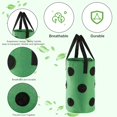 thumbnail image 3 of Paquete de 3 bolsas para plantas de pared, bolsas cilíndricas para plantas colgantes, maceteros verticales duraderos para pared de jardín, adecuados para plantaciones colgantes en interiores y exteri, 3 of 5