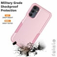 thumbnail image 5 of For Samsung Galaxy A16 5G Case，Sturdy Durable Cover Cute Bumper Case for Samsung Galaxy A16 5G，Njjex Military Grade Protection Dual Layer Shockproof Heavy Duty Rugged Phone Case - Pink, 5 of 6