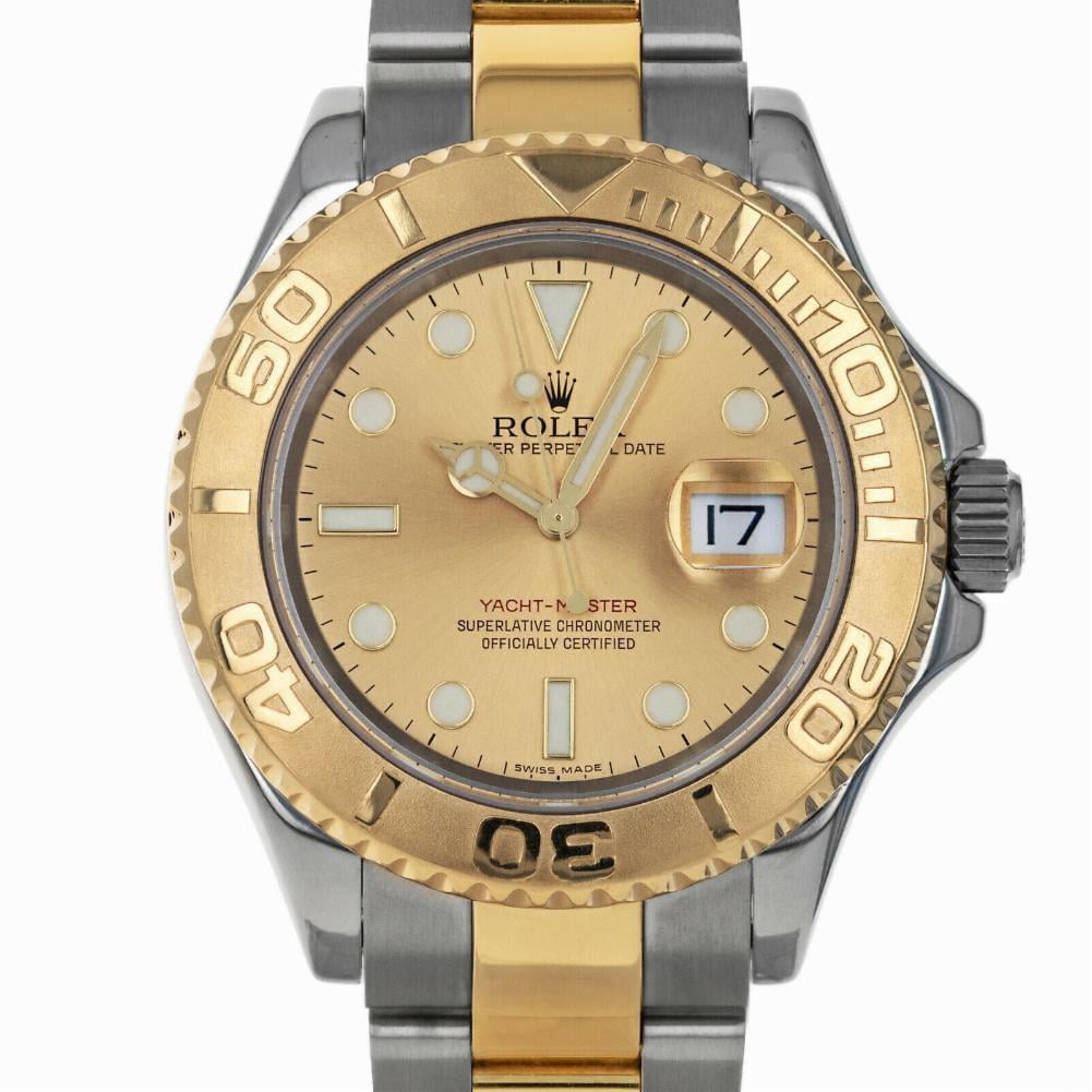 rolex two tone yacht master