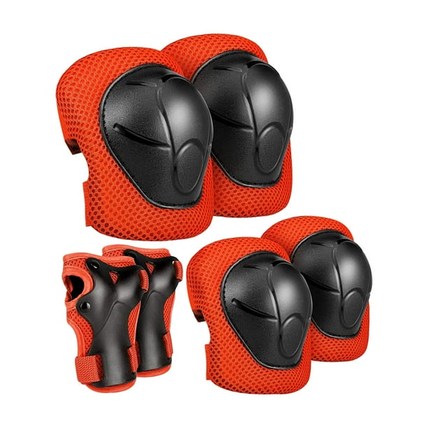 Protection Roller Enfant,6 In 1 Protection Roller,Convient Pour Le Roller,la Draisienne,Le Vélo Et La Planche à Roulettes