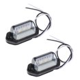thumbnail image 3 of LOVIVER 2pcs 3-LED Rear Tail License Number Plate Light 12Volt for Car Truck Trailer, 3 of 8