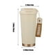 thumbnail image 3 of Vaso de agua aislado de acero inoxidable 304 con pajita y cuerda | Vaso de café al vacío de doble capa de 500 ml | Bebidas frías y calientes para viajes, oficina y exteriores, 3 of 6